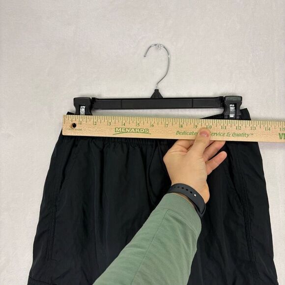 Offline by Aerie Black Nylon/Polyester Cargo Cinch Bottom Pants Women's XS - Picture 7 of 16